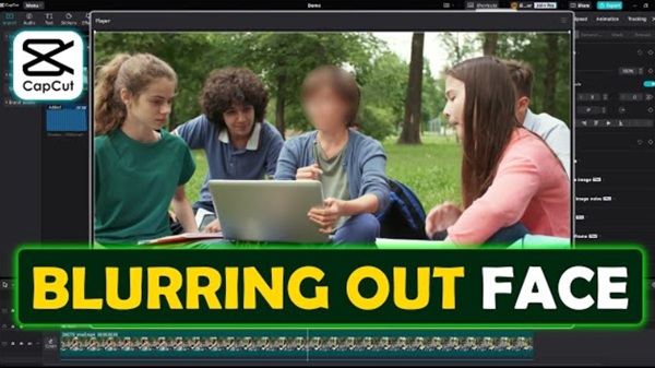 how to blur faces in capcut pc