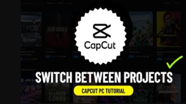 how to switch between mobile and pc capcut
